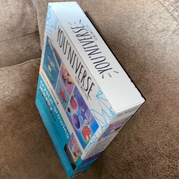 STEM You*niverse Crystal Growing DIY Jewelry Kit Necklace Rings Unicorn - Picture 9 of 14